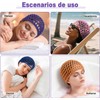 6 Piezas Red para Cabello Elástica, Tubi para Dormir, Tubi