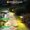 Lightonight Solar Light Outdoor Waterproof IP68, 56 LED 3 Color