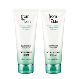 From the Skin Glutathione Collagen Cleansing Foam 150ml x2 / 프롬더스킨 글루타치온 콜라겐 클렌징 폼 150ml x2