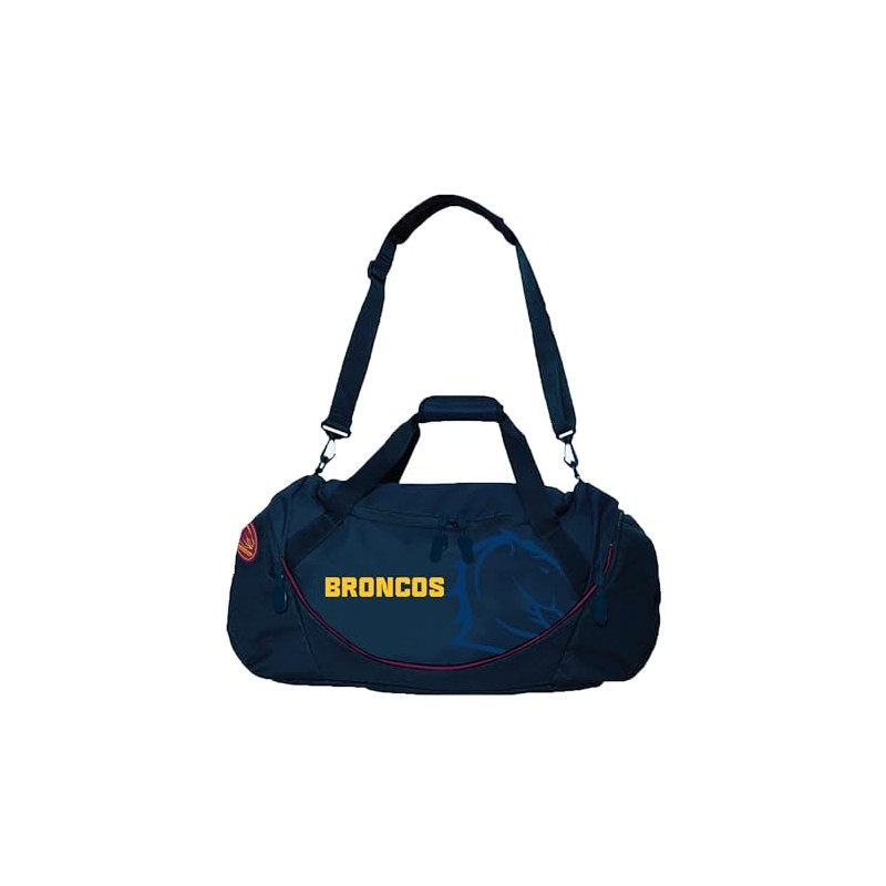 Brisbane Broncos NRL Rugby League Shadow Sports Bag