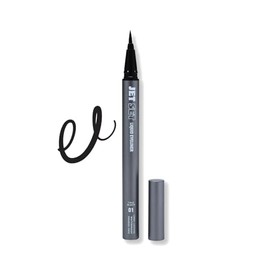 OZ LAB Jet Set Liquid Eyeliner Pen – Waterproof, Smudge-Proof, Quick-Dry Precision Brush Tip for Smooth Cat Eye & Winged Liner – Long-Lasting (Dark Brown, 0.07 oz/2 ml （pack of 1）)