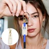 3pcs Pen Holder Lanyard, Anti Lost Badge Keychain Holder Clip