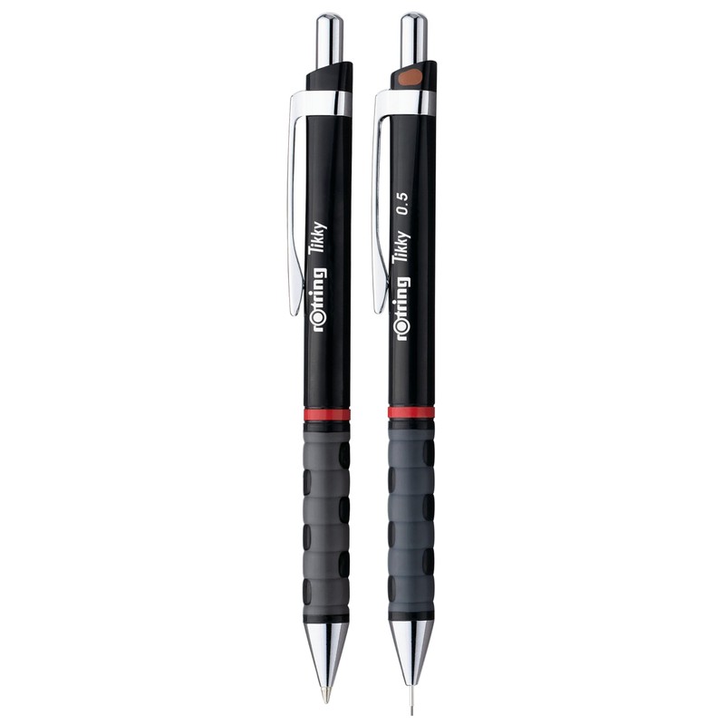 Rotring Tikky Set of Fine Lead Pencil and Ballpoint Pen