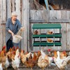 COOLYI Nesting Boxes for Chickens, 8 Hole Roll Away Nesting