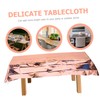 Mikinona 2pcs Rose Gold Tablecloth Wedding Party Tablecloth Party Table