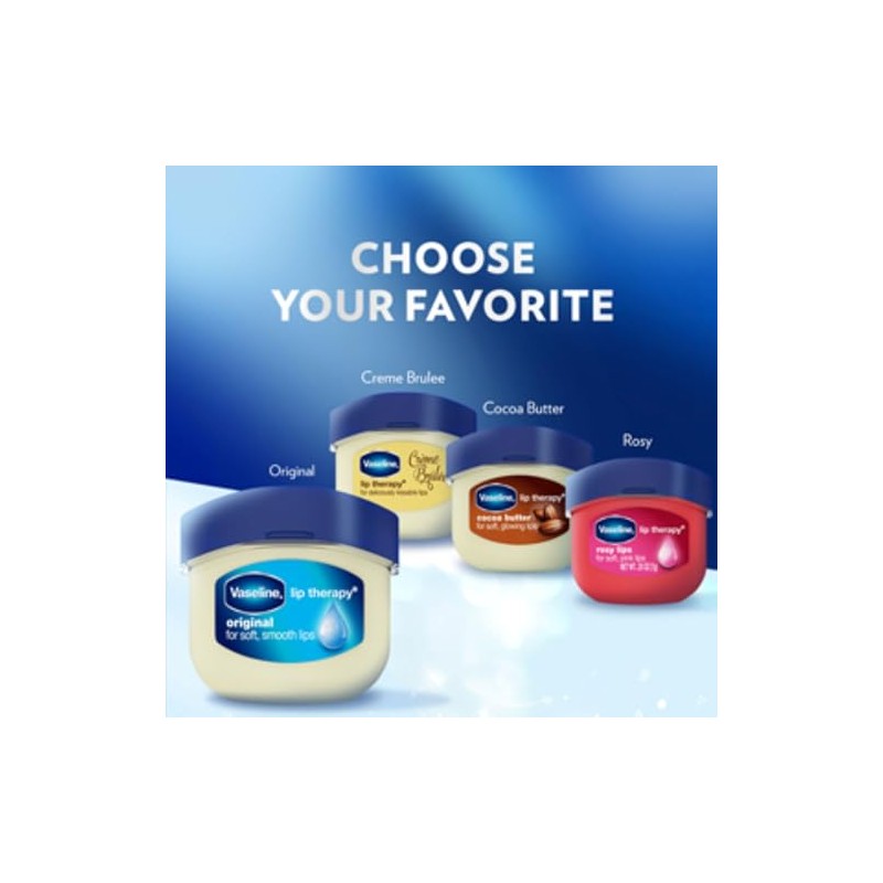 Vaseline Lip Therapy, Cocoa Butter , 0.25 Ounce