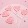 Sweetzo Swirl Lollipops, Individually Wrapped Suckers, Birthday Party Candy, Strawberry
