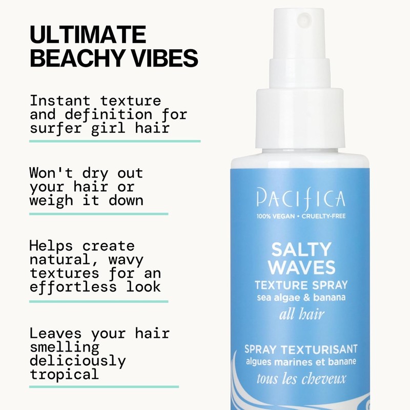 Pacifica Belleza Espray de Textura Ondas Saladas