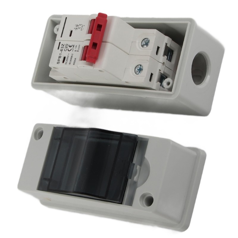 PV Solar Isolator Switch Surge Protected 500V Photovoltaic DC Isolator