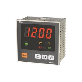 AUTONICS tc4l-14r Temp, salida de control PID, Relay & SSR de control, 1/4din, sola visualización 4 dígitos, 1 salida de alarma, 100 – 240 VAC