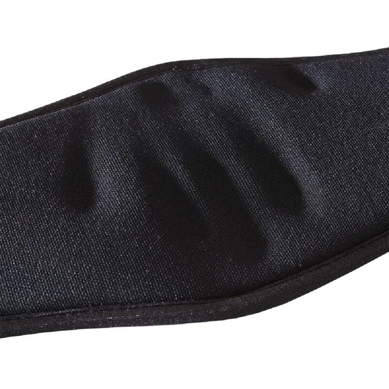 KAVALKADE Sattelgurt Memory Foam elastisch, schwarz, 125 cm
