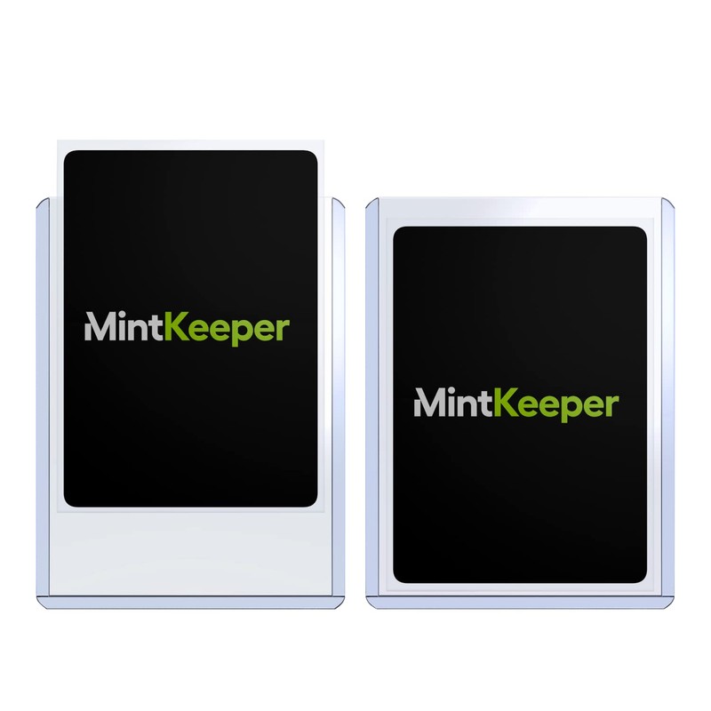 MintKeeper MintKeeper Top loaders Clear Hard Card 35pt Sleeves Compatible