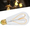 Light Bulb Love Peach Heart Shaped Transparent LED Filament Lamp