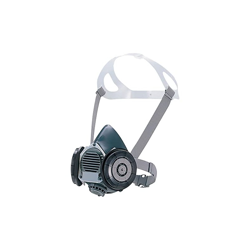 Shigematsu DR80SL2W Replaceable Dustproof Mask with Voice Transmitter, Medium Size