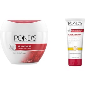 Pond's Crema Facial Rejuveness Día 400g + Factor Protección Solar 30 200g