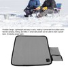 USB Heated Seat Cushion Adjustable Lightweight Heated Stadium Cushion for