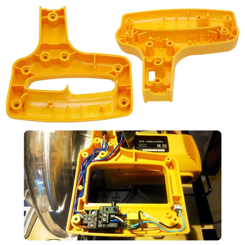 153755-01 Miter Saw Replacement Handle Clamshell for DeWalt DW708 DW708