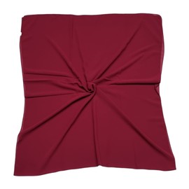Kiran Fashion Luxury Chiffon Hijab Scarf Scarves Headwrap Neckerchief Soft Long Maxi (Wine)