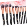 Beavorty 10Pcs eyebrow Highlighter Cosmetic Buffing brush professional makeup concealer