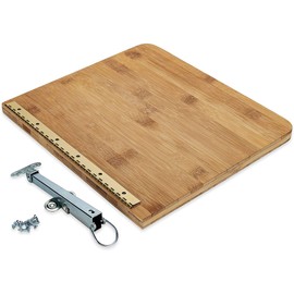 Camco Camco 43423 Bamboo Accents RV Countertop Extension - Mounts Directly to Your Existing Countertop - Food Safe Construction - 12-Inches (L) x 13 ?-Inches (W) x ?-Inch (Thick)