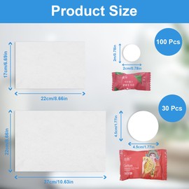 Ruayia 130 Pieces Disposable Compressed Towel Set, Portable Compressed Towels, Dry Towels in Tablet Shape for Travel, Disposable Swell Towel Used for Home/Beauty/Camping/Sports