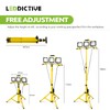15000LM Work Lights with Stand, IP66 Waterproof 6000K LED Work