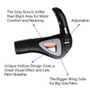 UFOR CAVO Ergonomic Lock-On Rubber Bike Grips, with Aluminum Locking
