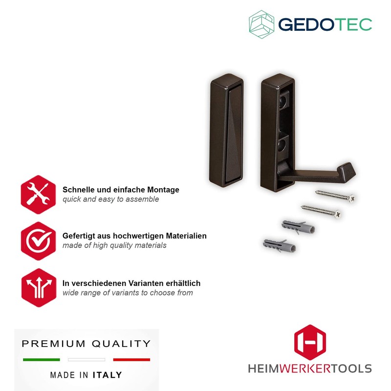 Gedotec JUNUS Folding Coat Hook for Wall Mounting – Clothes