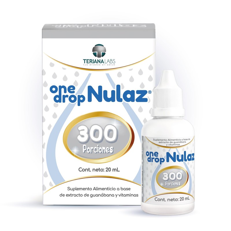 Vitamina ONEDROP NULAZ frasco con 20 mL, 1000 ALU por