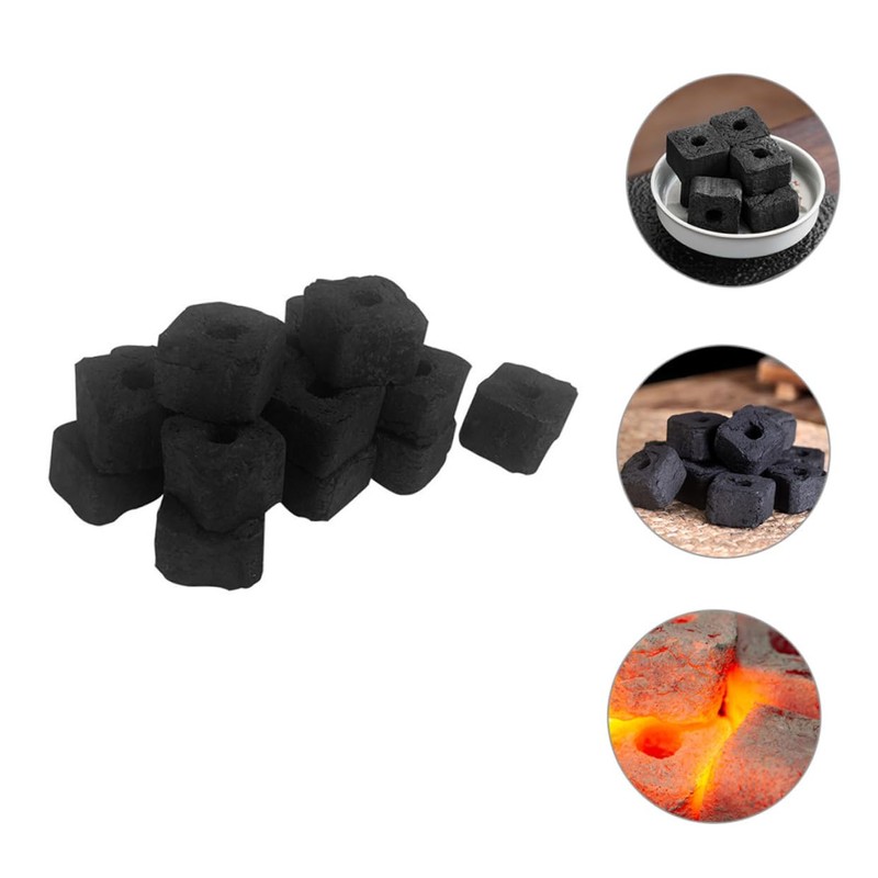 BESPORTBLE Outdoor Charcoal 500g Bamboo Charcoal Tablets Heating Fire Charcoal