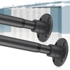Heavy Duty Shower Curtain Rod - 28 to 48" Fixed