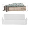 Napkin Tray Storage Holder Transparent Acrylic Modern 9.5x5.5x2.5in Large Capacity