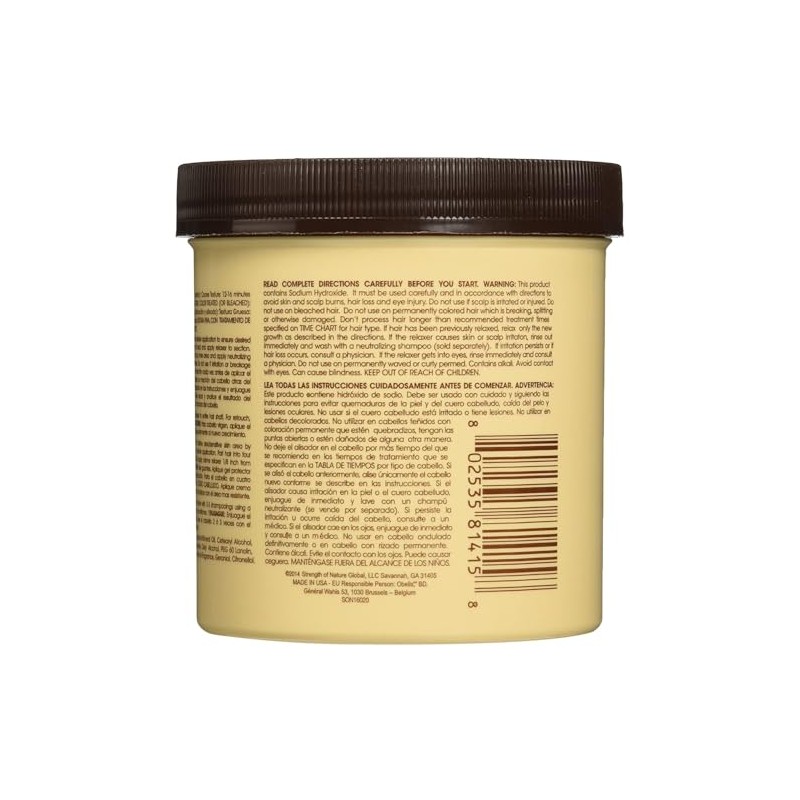 TCB No Base Creme Hair Relaxer, Regular 15 Oz,Pack of