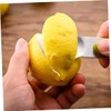 FUNOMOCYA Ergonomic Lemon Peel Grater Citrus Fruit Planer 5 Holes