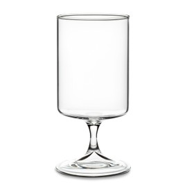 Abbott Collection Short Stem All Purpose Glass, Clear - Glass, 6" H (12oz)
