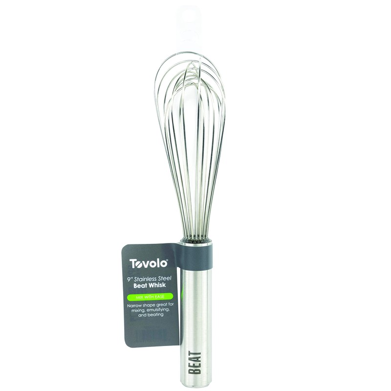 Tovolo Beat Whisk-9 Inch, Silver (81-5983P)