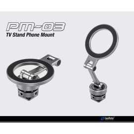 Leofoto PM-03 Magnetic Phone Mount with Cold Shoe