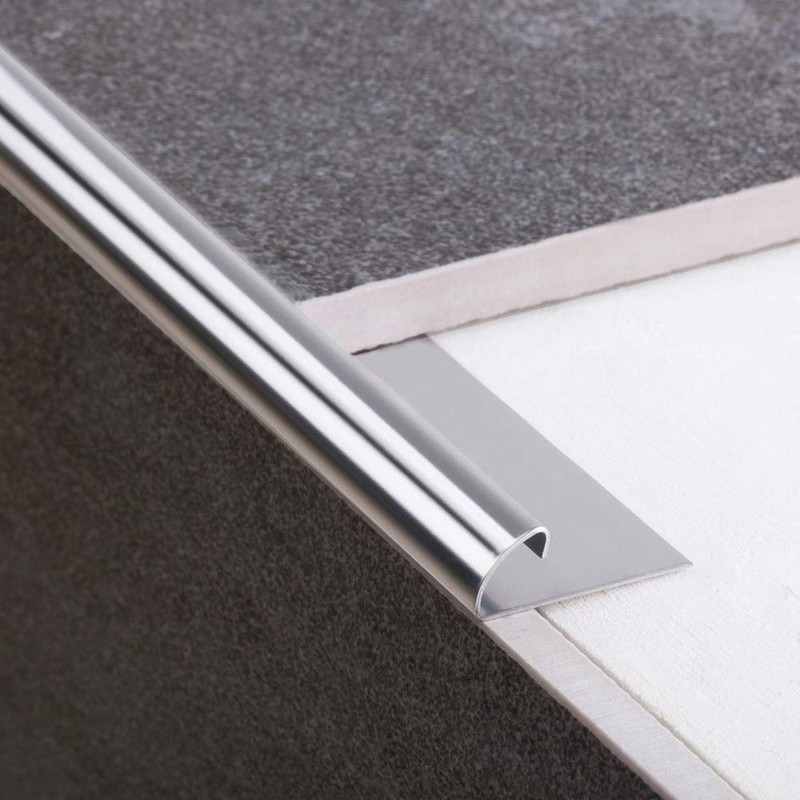 Quarter Circle Stainless Steel Tile Profile Tile Rail Stainless Steel