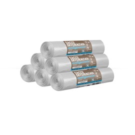 Doli's 70 x 110 cm Waste Sorting Bags for Waste Separation Non-Drip Condominium 100% Plastic 110 Litre Clear
