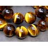 32388 AB 18 mm Tiger Eyes, Yellow Tiger Eye Stone Bracelet Possession