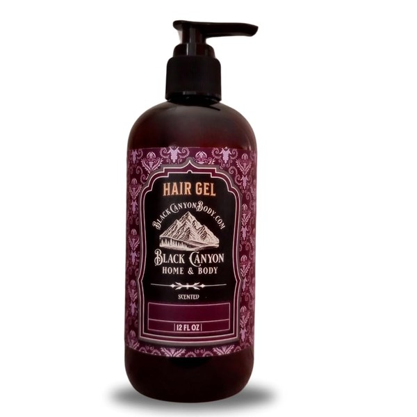 Black Canyon Chocolate Chip Cookie Scented Protein Hair Gel, 12