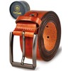 Cartvelli Premium Men's Leather Belt Made in Germany with Gift