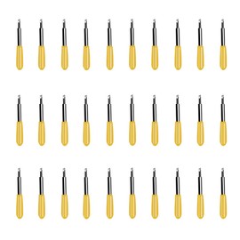 30 Pcs Replacement Blades for Explore Air 2 Vinyl Cutting Blade 30 Degree Cutting Plotter Blades Blades for Maker Expression Vinyl Cutter Machines (Yellow)