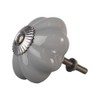 61909 Furniture Knob 5 cm Grey