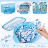 Simgoing American Mahjong Tile Set, 160 Blossom Numbered Engraved Melamine