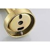 Housler® Brushed Brass Round Bathroom Accessories (Gold) (Round double Tumbler)