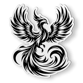 Phoenix Magnet for Car Fridge Locker - 5" Fire Bird Mythical Magnet