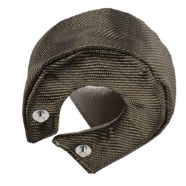 Single Turbo, Yosoo Turbo Heat Shield Blanket Barrier Turbocharger Cover T3/GT35/GT37/GT40/GT42 for Turbocharger Heat Protection Turbo Heat Protection Turbo Heat Protection K04 Turbo