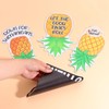 4 Pcs Upside Down Pineapple Magnet - Pineapple Decor Magnetic