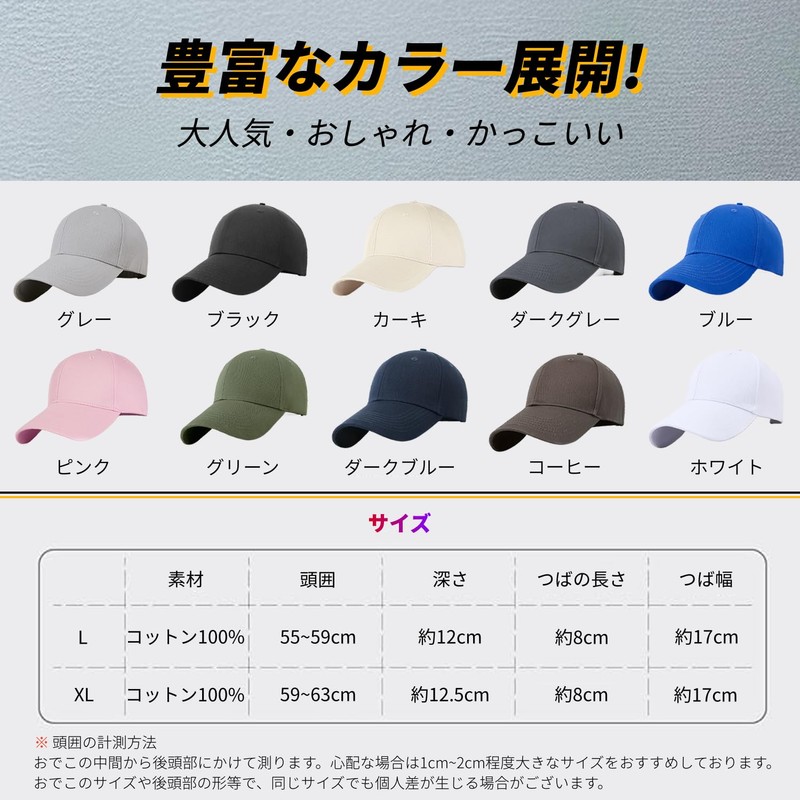 Hsdvdva Cap, Men's, Women's, Large Size, Deep, 100% Cotton, Prevents